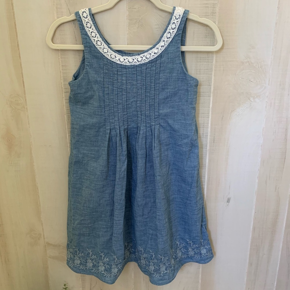 Polo by Ralph Lauren Sleeveless Denim Dress Girls
